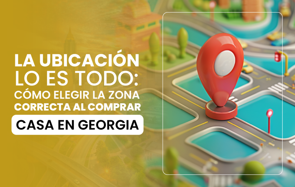 La ubicación lo es todo: cómo elegir la zona correcta al comprar casa en Georgia